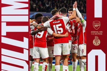 【欧冠】特罗萨尔扳平，拉亚2扑点，阿森纳晋级8强